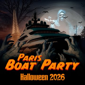 Paris Boat Halloween Party Bateau Club Hanté Notre Dame 2026