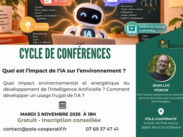 Conférence - Quel est l'impact de l'IA sur l'environnement ?