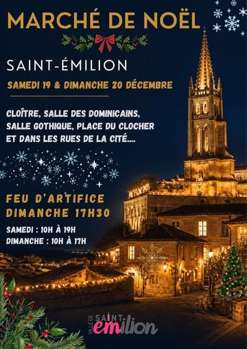 Feu d'artifice de Noël