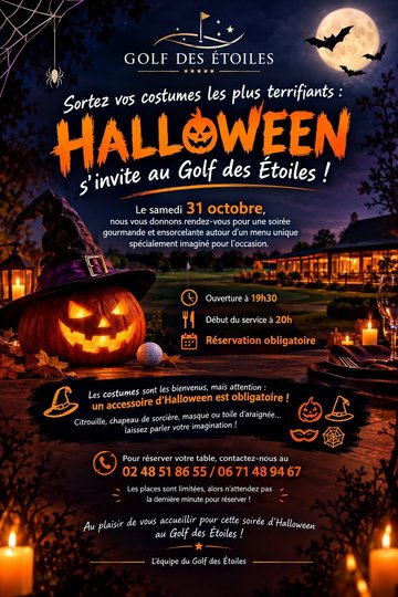 Halloween au golf des Étoiles