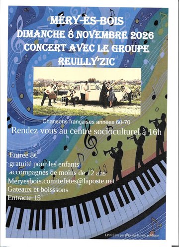 Concert du groupe Reuilly'Zic