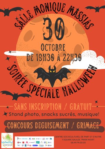 Soirée spéciale halloween à Niort