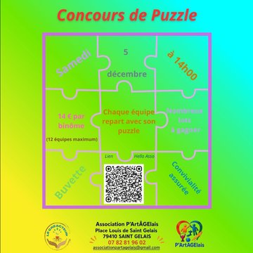Concours de Puzzle à Saint-Gélais