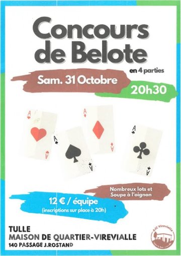 Concours de belote
