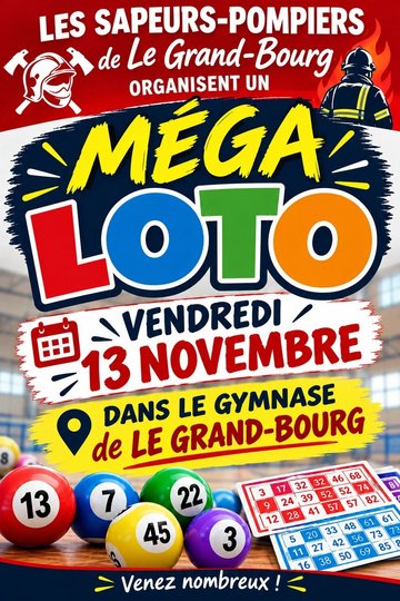 Méga Loto des Pompiers