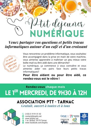 Petit déjeuner numérique
