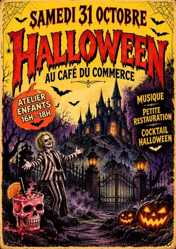 Halloween au Café du Commerce