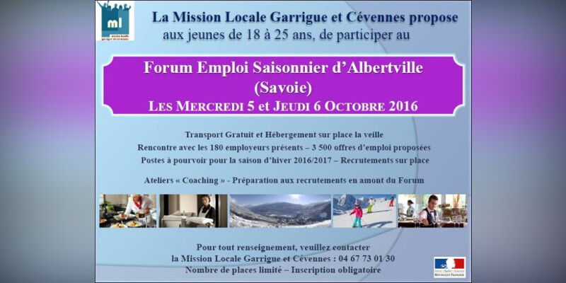 Forum De L Emploi Saisonnier A Albertville En Savoie