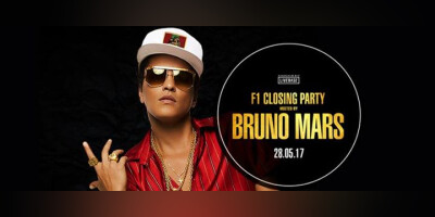 MonacoGP- Bruno Mars - 28 May