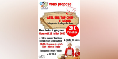 Atelier Top Chef ti moun (Association palé san pawol)