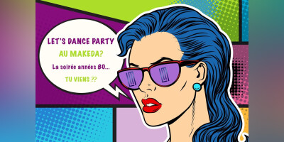 ✧✧ Let's Dance Party 80's au Makeda ✧✧