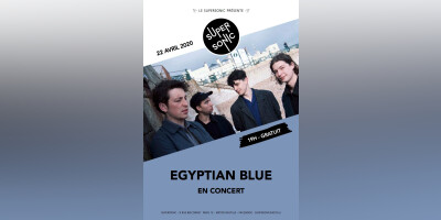 Egyptian Blue en concert au Supersonic (Free entrance)