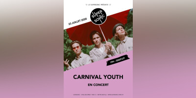 Carnival Youth en concert au Supersonic (Free entry)