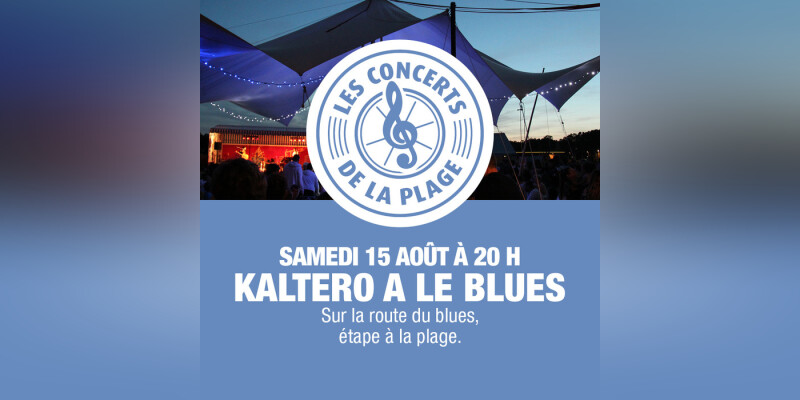 Kaltero a le blues en concert