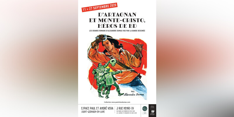 Exposition "D'Artagnan et Monte-Cristo, héros de BD"