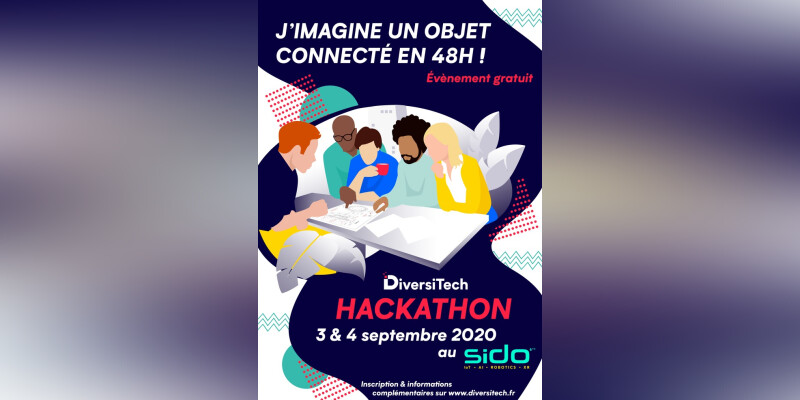 Hackathon  DiversiTech le 3&amp;4 septembre au SIDo à Lyon