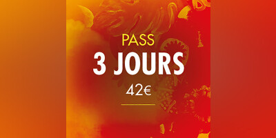 SOLIDAYS 2022 - PASS 3 JOURS 42