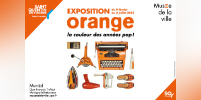 Exposition "Orange, la couleur des années pop !"
