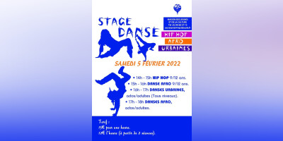 Stage de danse 5 février 2022