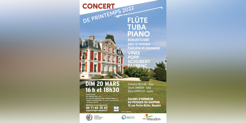 Concert Tuba, Flûte et Piano