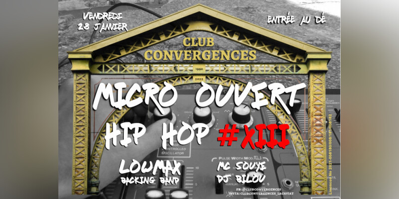 ▲▲ANNULÉ▲▲ Micro Ouvert Hip Hop #13