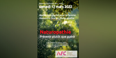 Atelier Naturopathie - AFC Saint Léon Paris 15ème