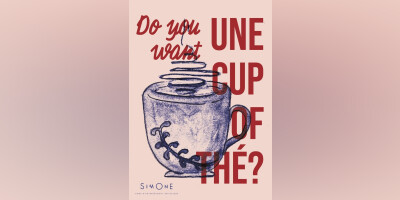 Do you want une cup of thé?
