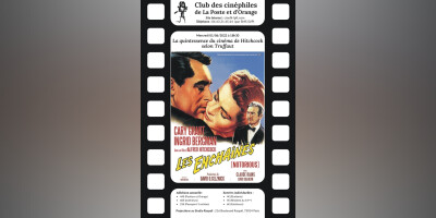 Les Enchaînés, film américain d'Alfred Hitchcock (1946). Durée : 1h46