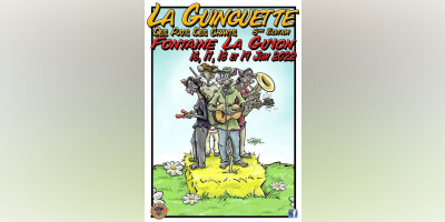 Guinguette des RATS des CHANTS 16 à 19 juin 2022 Fontaine-la-Guyon